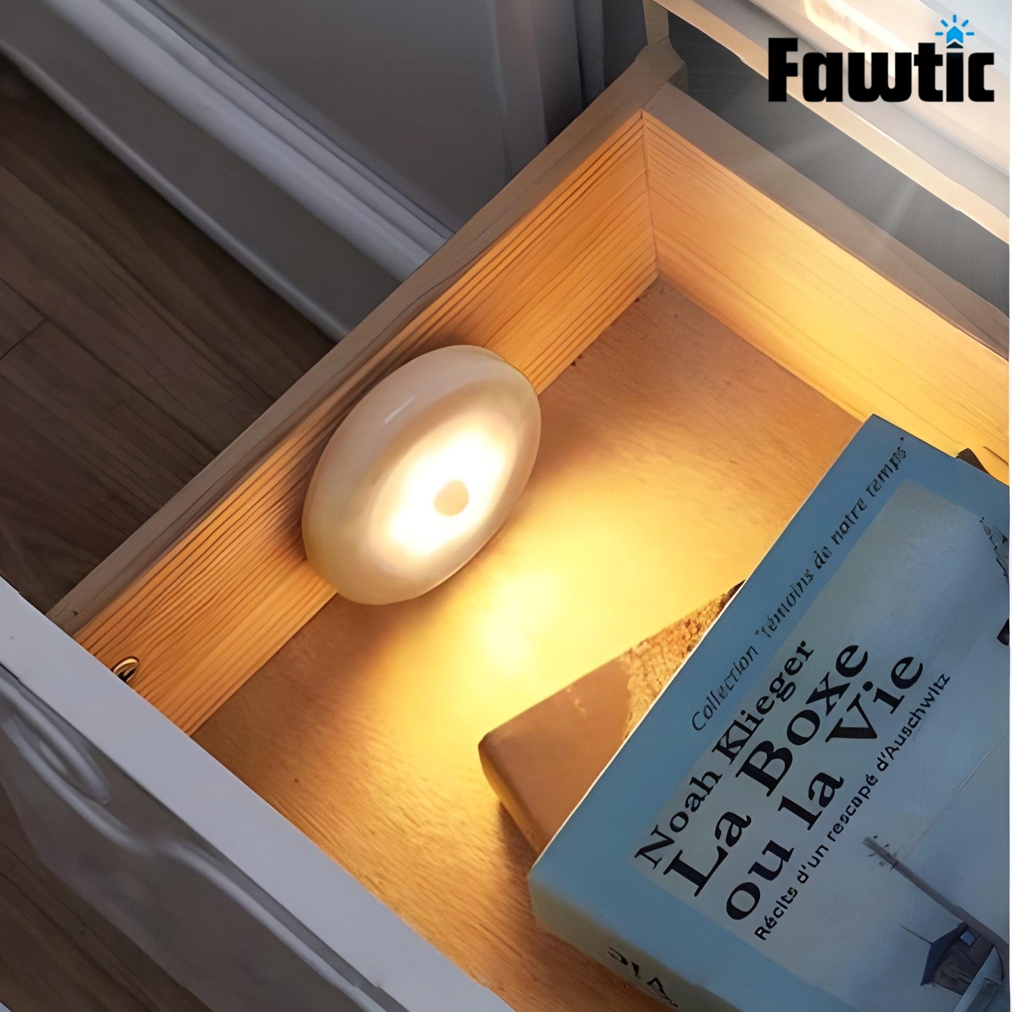 Rechargeable Motion Sensor LED Night Light - Taiwan Technology